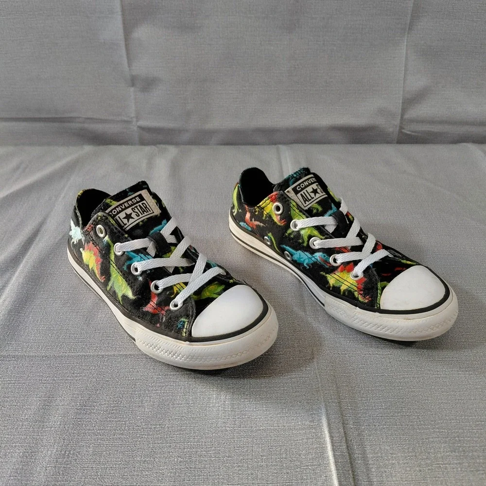 Converse Little Boys Dinoverse Chuck Taylor All Star Casual‎ Sneakers Youth Sz 1